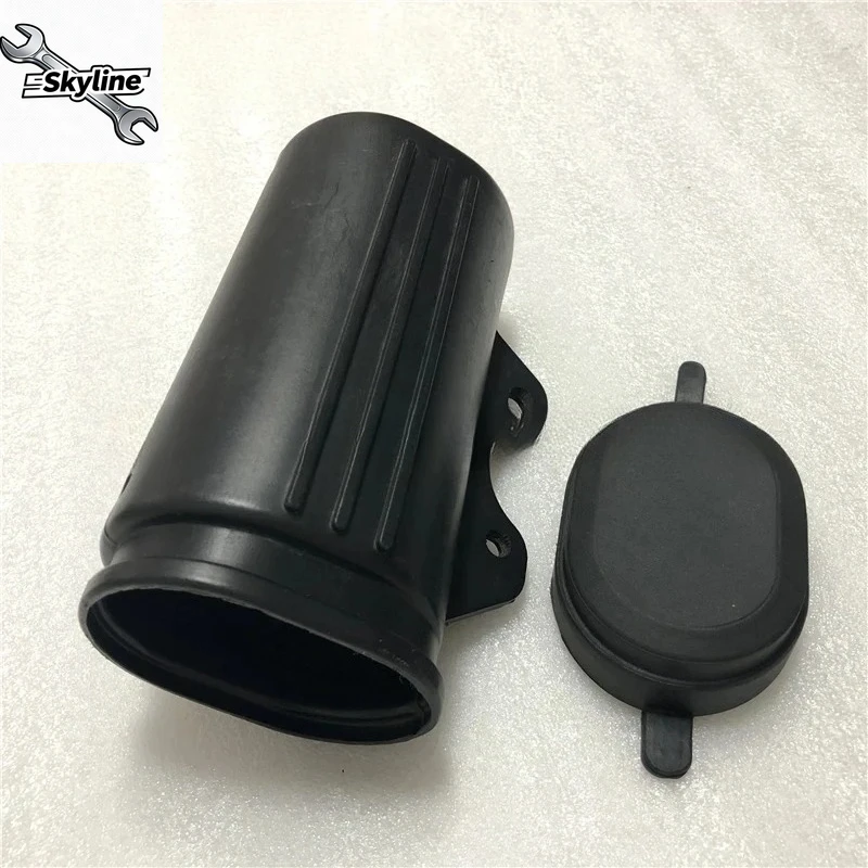 Motorcycle Plastic Tool Box Side Cover Fit DR200 QM200GY GS200 GXT200 200cc Dirt Bike Replacement Parts