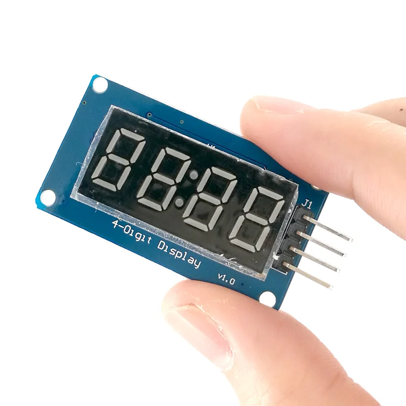 MCIGICM 2000pcs 4 Bits Digital Tube LED Display Module With Clock Display TM1637 Raspberry PI