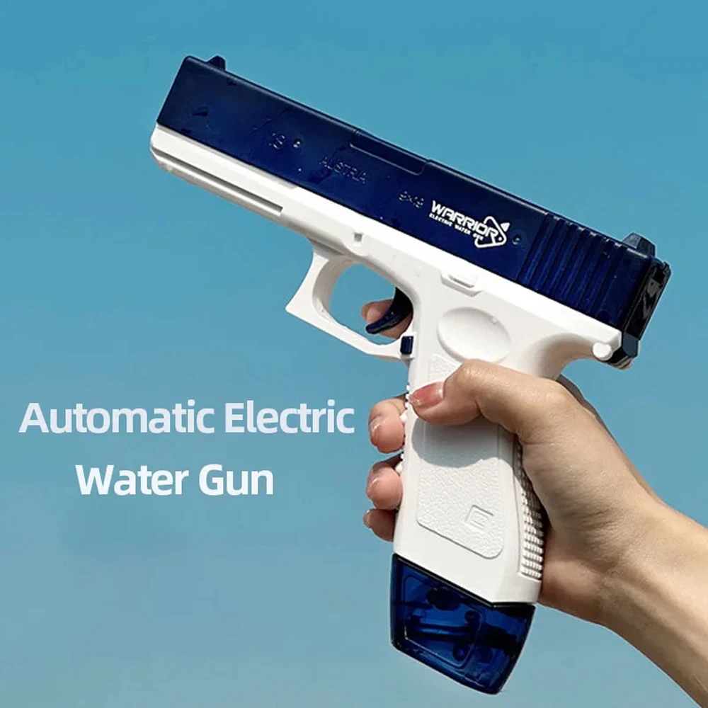 

Automatic Water Gun pistol 10M Long Range Portable Gun Children Summer Beach Outdoor Fight shooting Toy for Boy Kid Girl Gifts