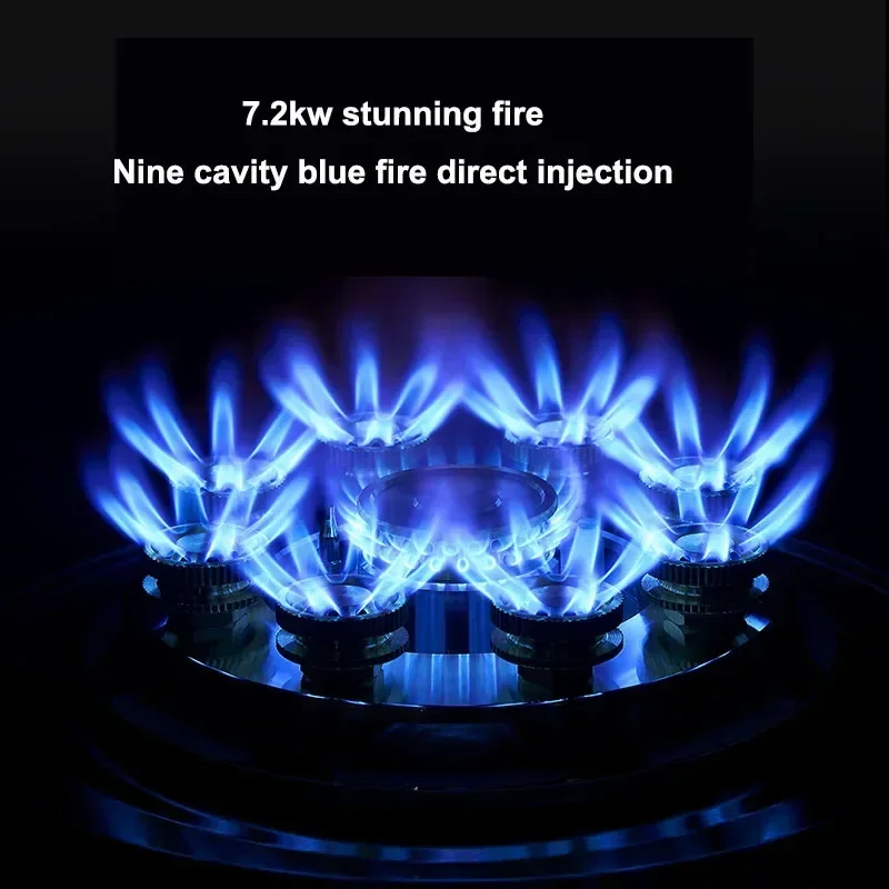 7.2KW/5.2kw แก๊สเตาสแตนเลสเตาแก๊สธรรมชาติ/Liquefied Gas เตา Fierce Fire Timing เป็ดแมนดารินเตา