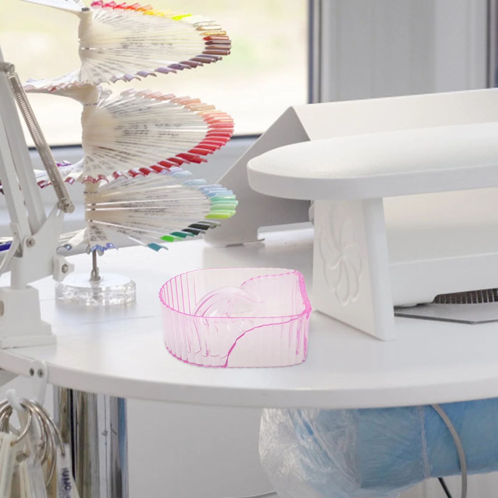 Clear Manicure Soak Bowl 100Ml Nail Art Remover Bowl For Hands Soaking Nail Polish Removal Salon Tools Manicure Supplies