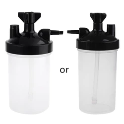 Oxygen Concentrator Humidifier Translucent Design Bottle Humidifier Plastic Reusable Home for Oxygen Generators Durable