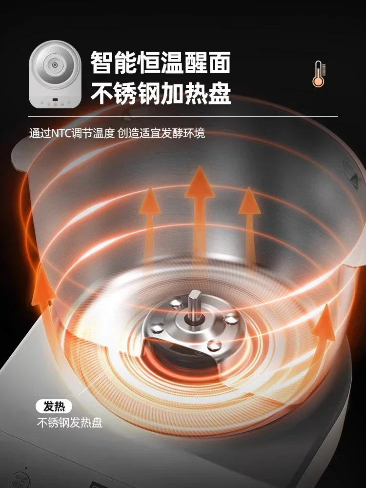 Новый тестомес. Маленький. Авто. Наколенники и ферменты. Машина шеф-повара. Для лапши. Бытовой.