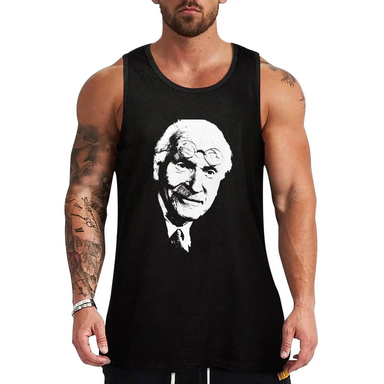 

Carl Gustav Jung Tank Top tops gym clothes men sleeveless tshirts for men