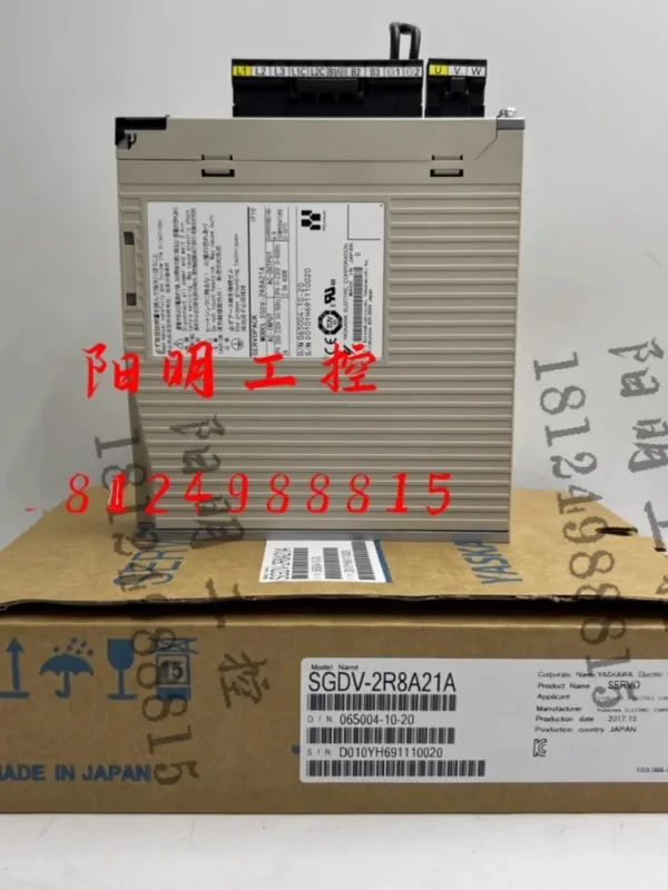 Estoque servo autêntico, SGDV-R70A R90A 2R1A 2R8A 1R6A 3R8A01A 01B002000