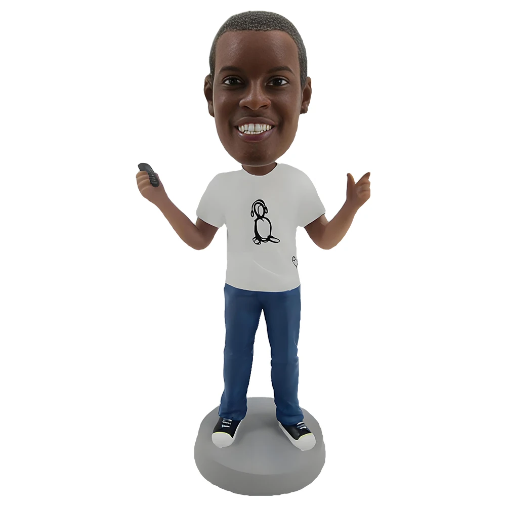 Based on Your Photo-Custom Bobbleheads,Full Personalized Statue,Unique Handmade Bobble Head Figurine,Custom Gifts for Christmas