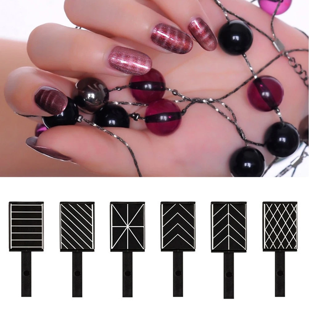 

9 Pcs Magnet Tool Set Manicure Magnet Nail Polish Magnetic Magnetic Nails Gel Manicure Various Patterns High Quality