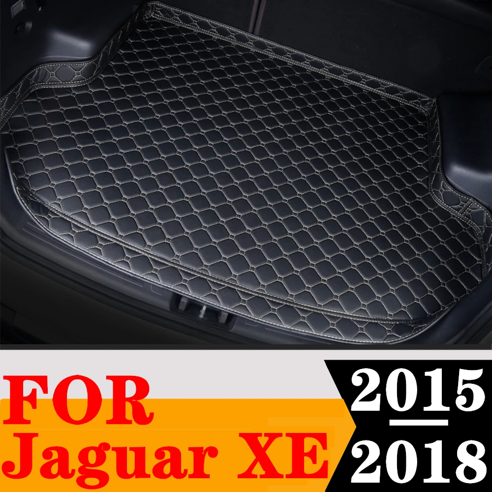 

Высококачественный коврик для багажника автомобиля Jaguar XE 2018, 2017, 2016, 2015, поднос для багажника, коврик для багажника, Задняя подкладка для груза, ковер, защитная крышка, детали
