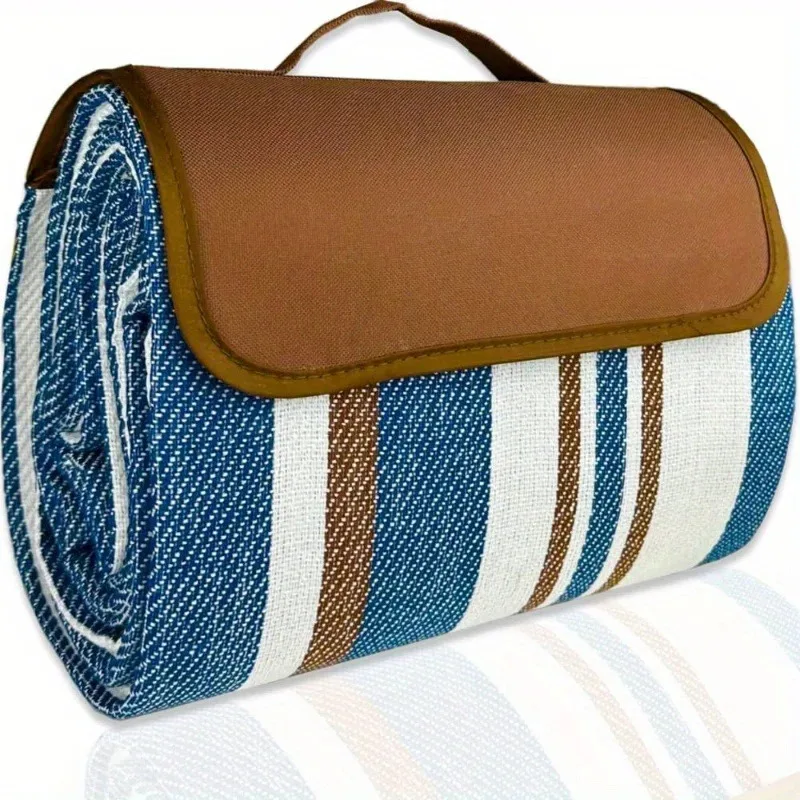 Essential for Outdoor Trips! Portable Dirt Proof Car Mat, Double-Layer Waterproof Picnic Mat, Folding Camping Tent Mat