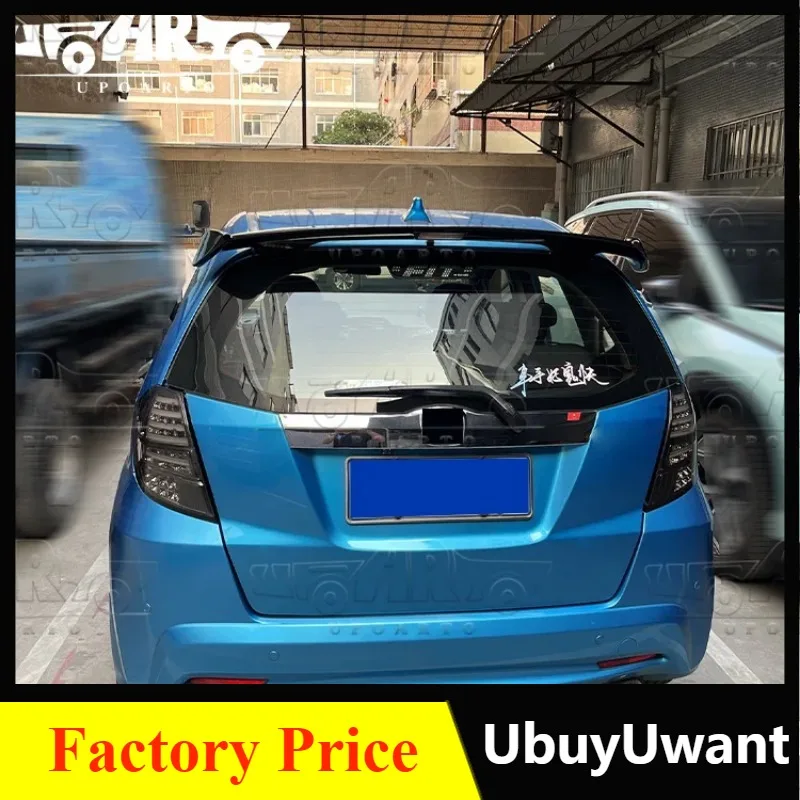 ABS Mugen Style Spoiler dachowy Spoiler skrzydłowy do tylnego skrzydła Honda Jazz Fit GD 2009 2010 2011 2012 2013