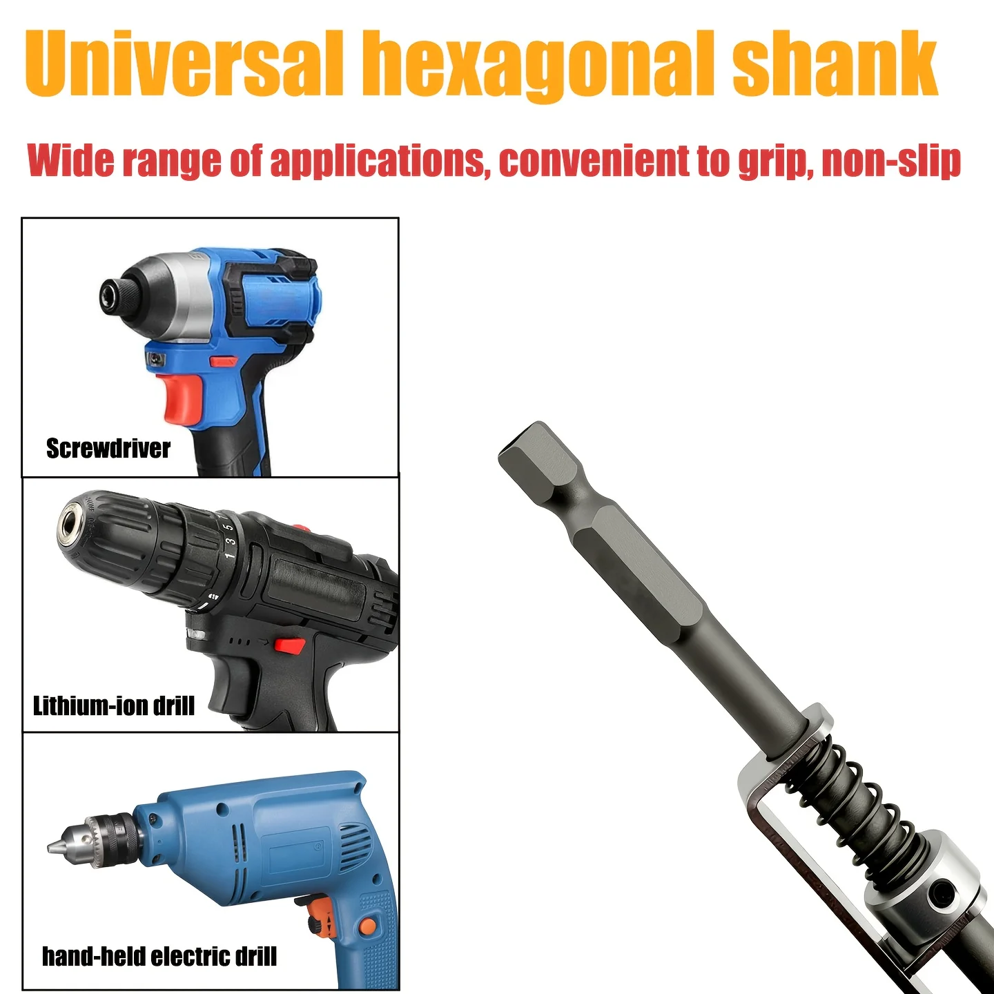 Rafford Magnetic Phillips Screwdriver Spring-Loaded Anti-Drop Screw Holder Universal Positioning Bit Professional Repair Tools