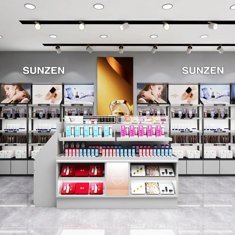 custom.Customized Shelves Racking Storage Store Shelves  Retail Cosmetic Display