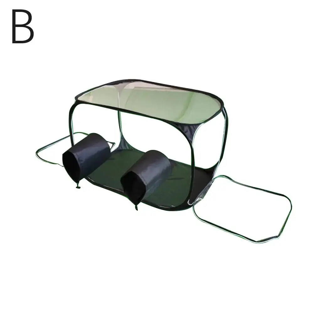 Air Box Portable Foldable Mushroom Growing Stationary Capacity Stable Large Tent Kit Transparent Cultivation Ventilation N6k2