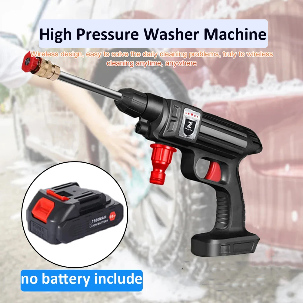 High Pressure Car Washer Gun Foam Generator Water Gun Spray Cleaner Car Wash Clean Tool No battery include