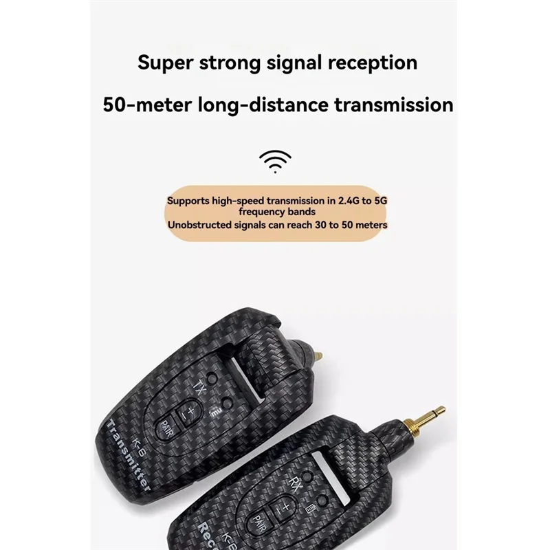 

A51Q-Guitar Wireless Transmitter Guitar Wireless Receiver Wireless Transmission System