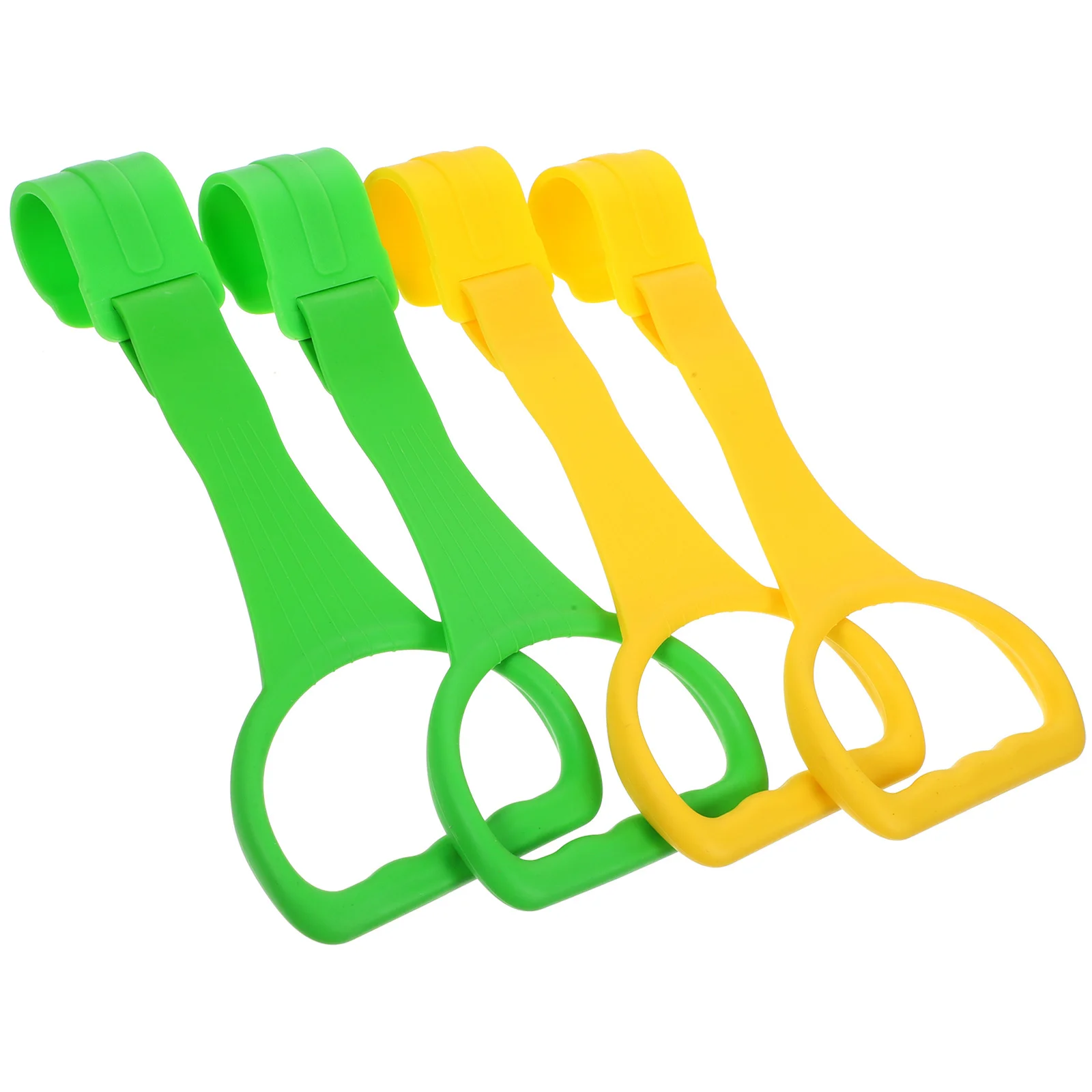 4Pcs Baby Stand Up Rings Crib Pull Rings Safe Durable Tools Infants Toddler Hand Pull Ring