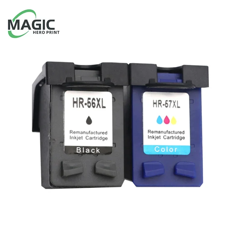 NEW Replacement HP56 HP57 Ink Cartridge for HP 56 XL PSC 4200 1110 1205 1210 1215 1219 1315 1340 1350 2210 2410 Deskjet 450