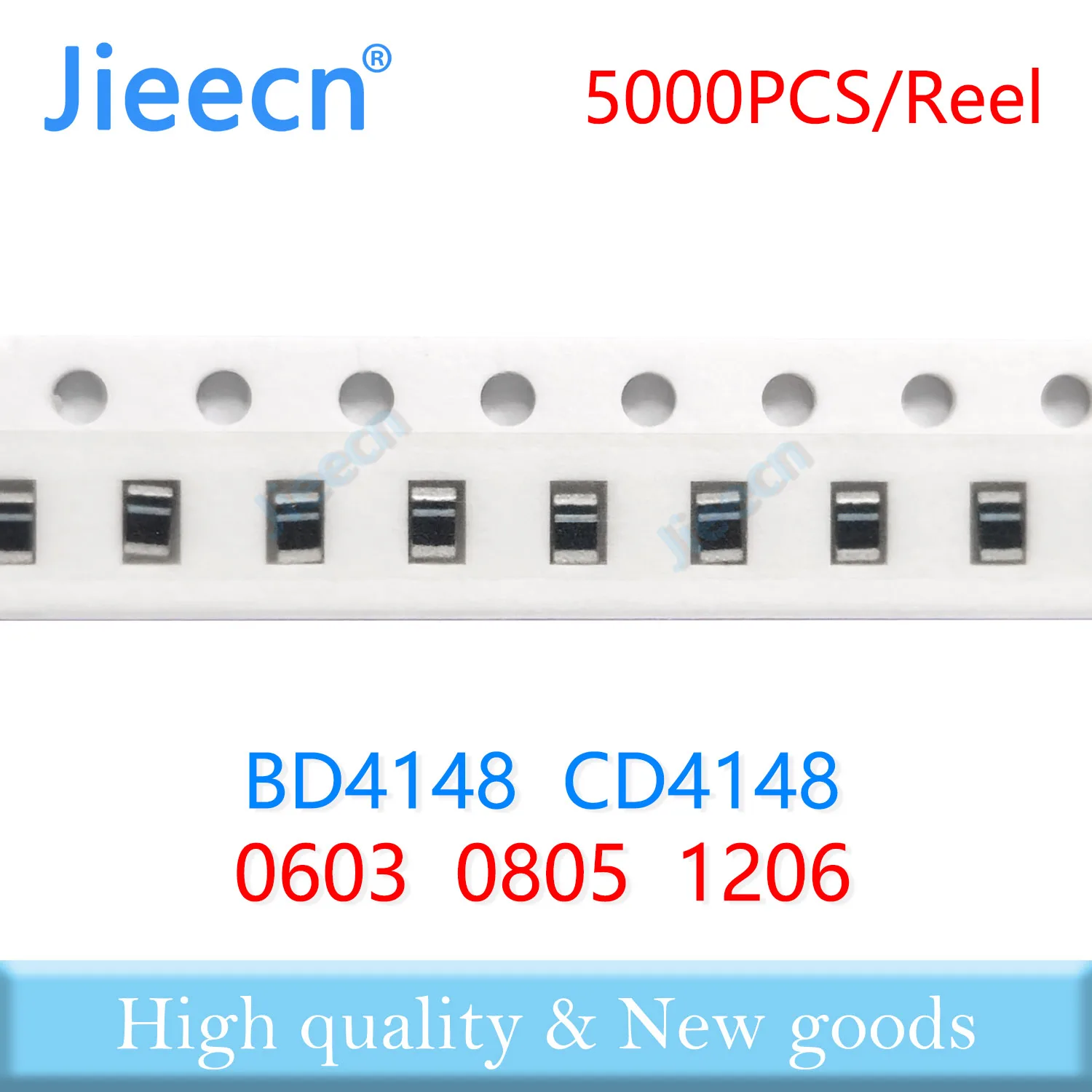 

Jieecn 5000 шт. BD4148 CD4148 0603 0805 1206 BD4148WP CD4148WSP CD4148WTP 100 А мА в переключатель диода китайского высокого качества