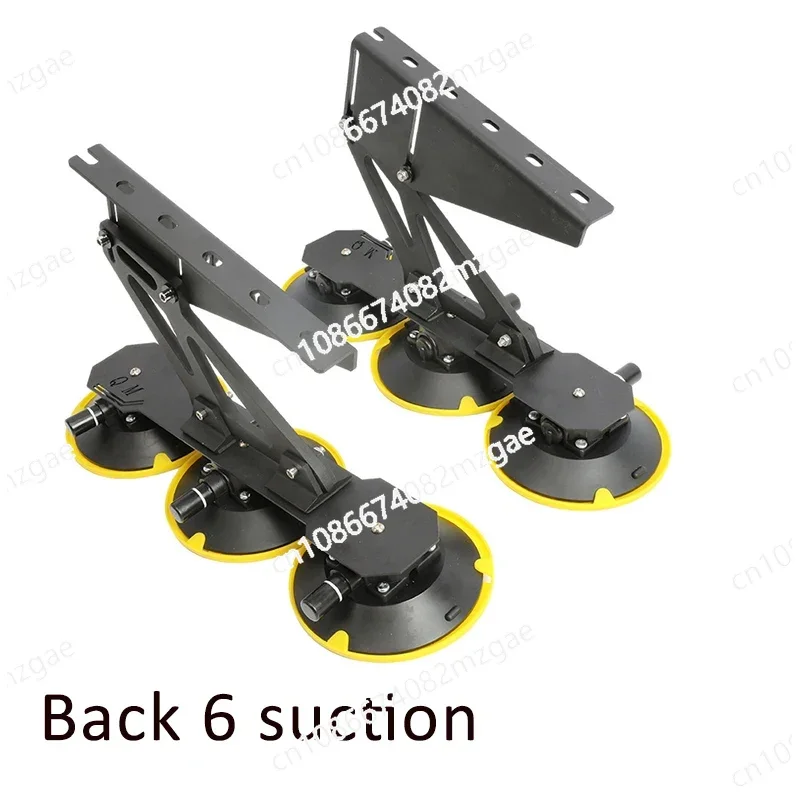 Suction cup roof bar bracket for hatchback rear window glass suction cup installation bracket