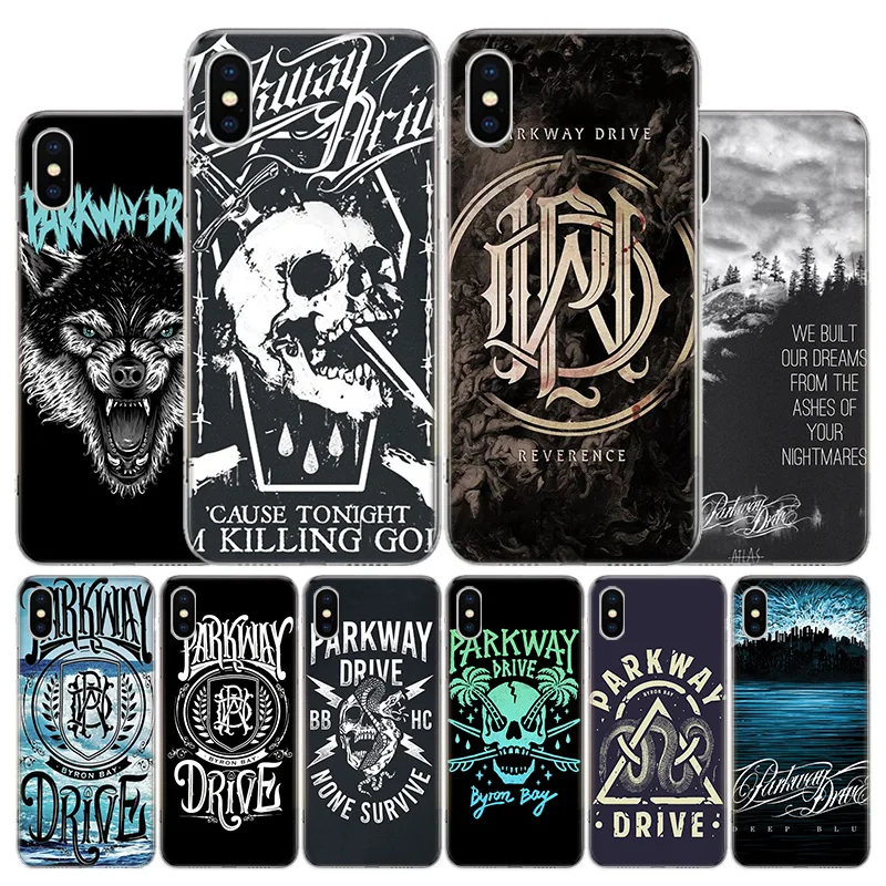 Parkway Drive Phone Case For iPhone 11 12 13 Mini 14 15 Plus 17 Air 16 Pro Max 16E 7 8 SE 2020 Customized Print Cover For Apple 