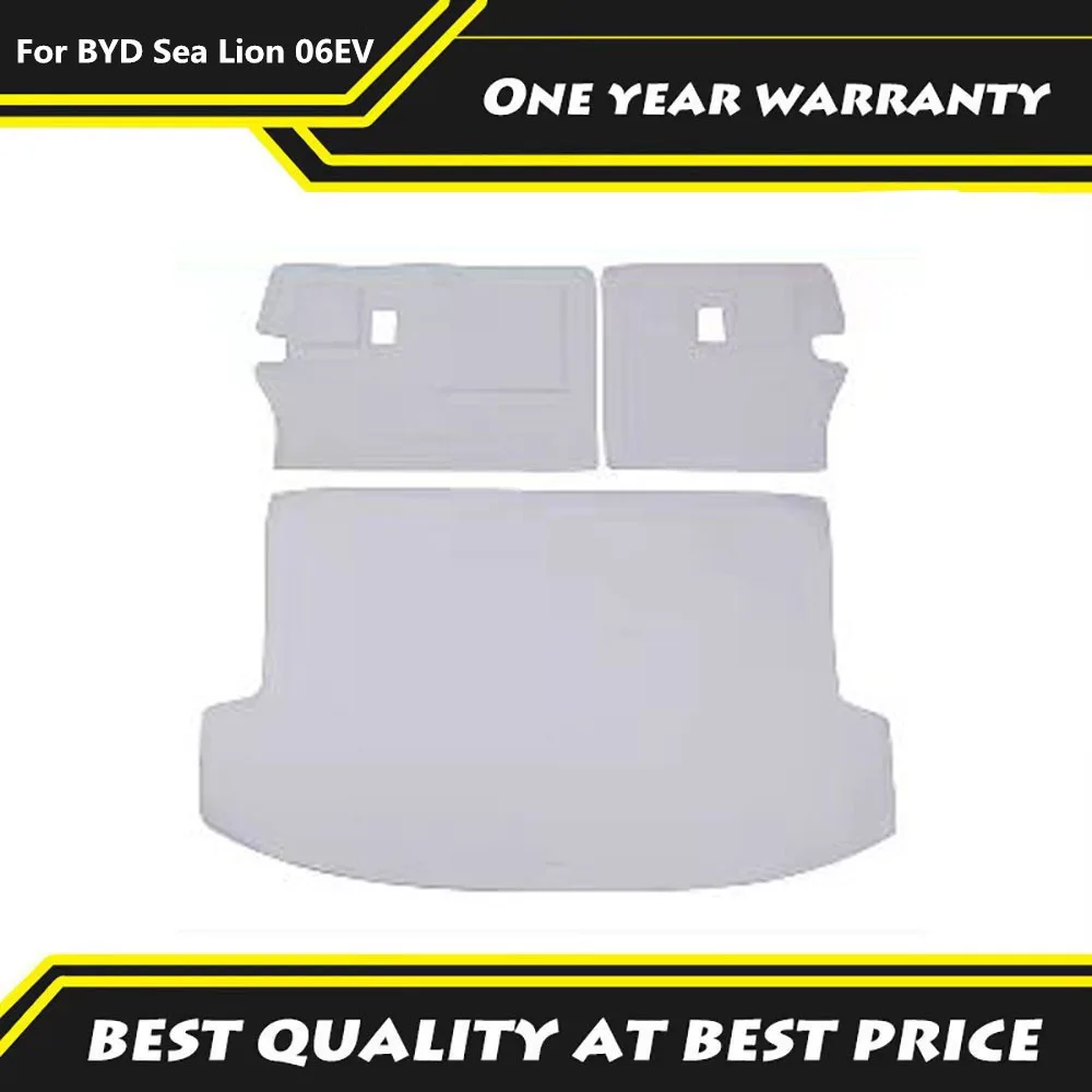 

Подходит для BYD Sea Lion 06EV 2025, коврик в багажник, оригинальный цвет, кожаная накладка на багажник, антизащитная накладка, товары для интерьера