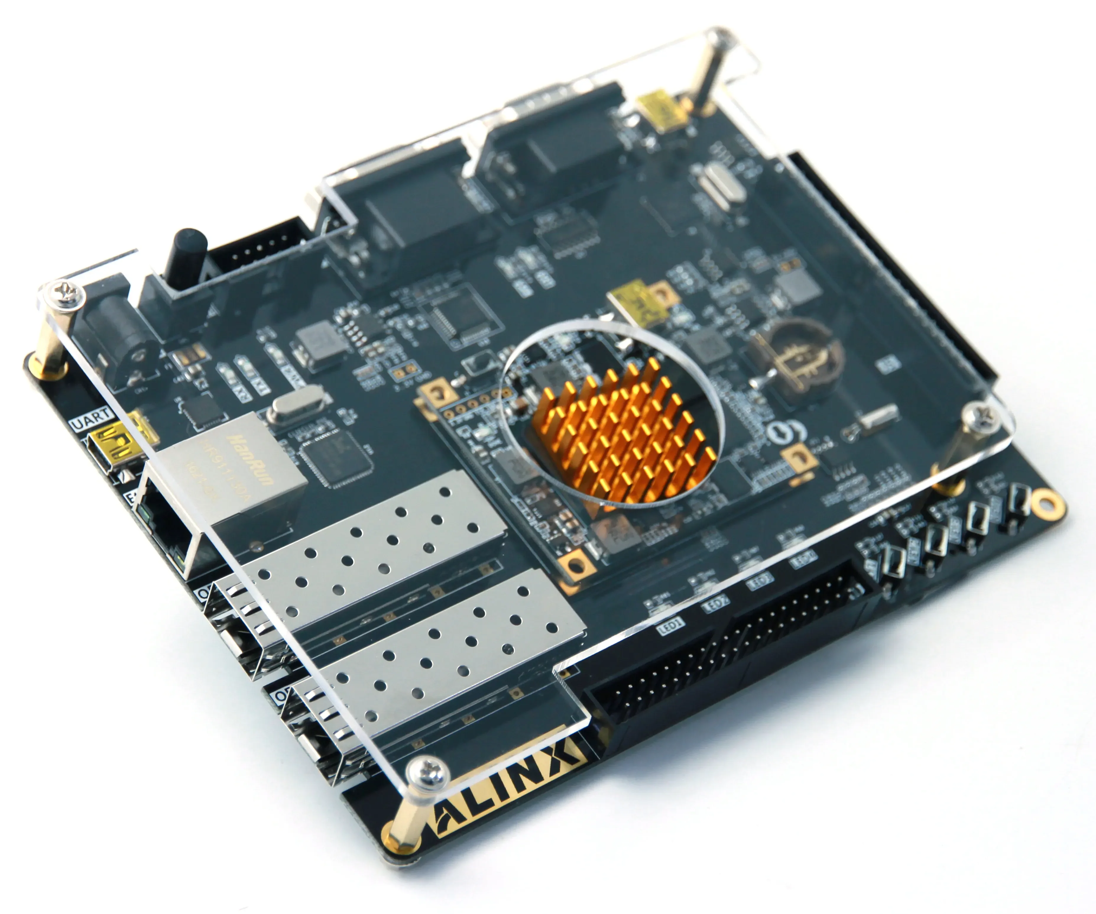 XILINX Artix-7 A7 FPGA Development Board XC7A100T Ethernet 2SFP RS232 VGA ALINX Brand (Board +JTAG Loader +Camera/7