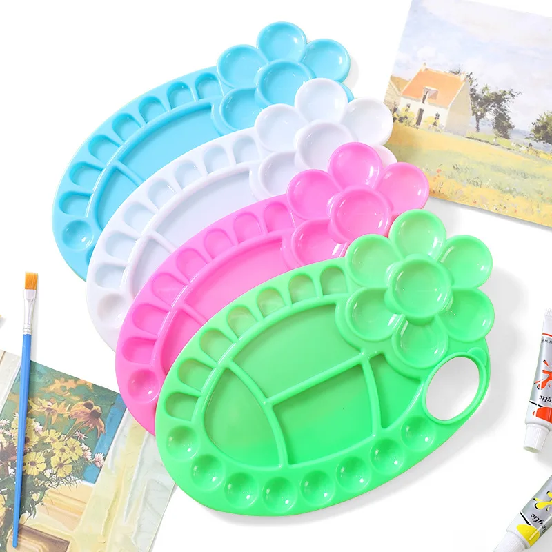 26 Wells Plastic Artist Painting Palette Paint Color Mixing Trays Kids Art Students Classroom Class Craft Projects Party Events