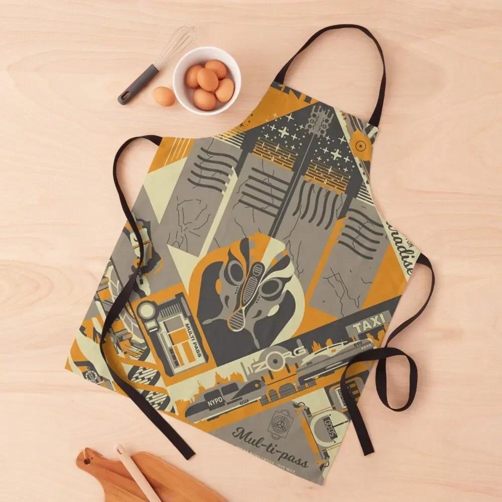 

The Fifth Element Apron Woman Work Kitchen Chef Kitchen Tools Accessories christmas Apron