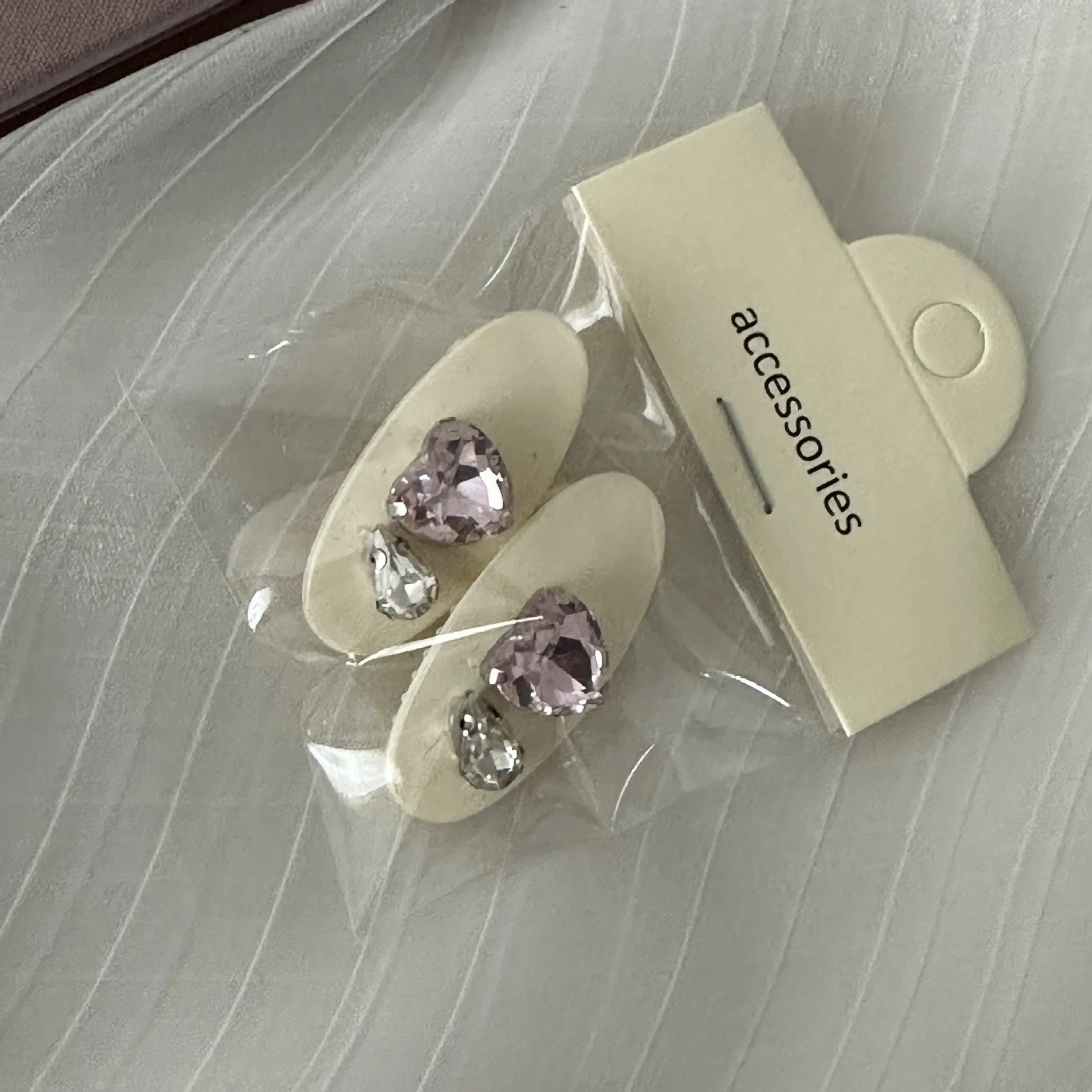 Versione coreana di water drop love exquisite diamond duckbill clip sweet girl hairpin princess hairpin hairpin new headwear