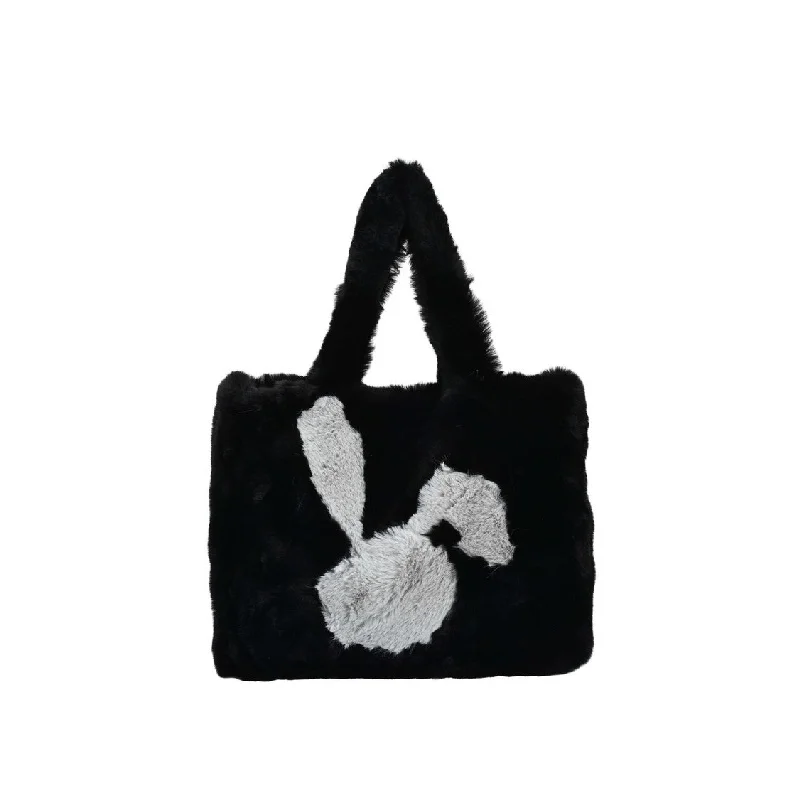 Bolso de mano Modish para mujer hecho de piel a rayas de guepardo con estilo diario ligero y elegante de París moderno ​