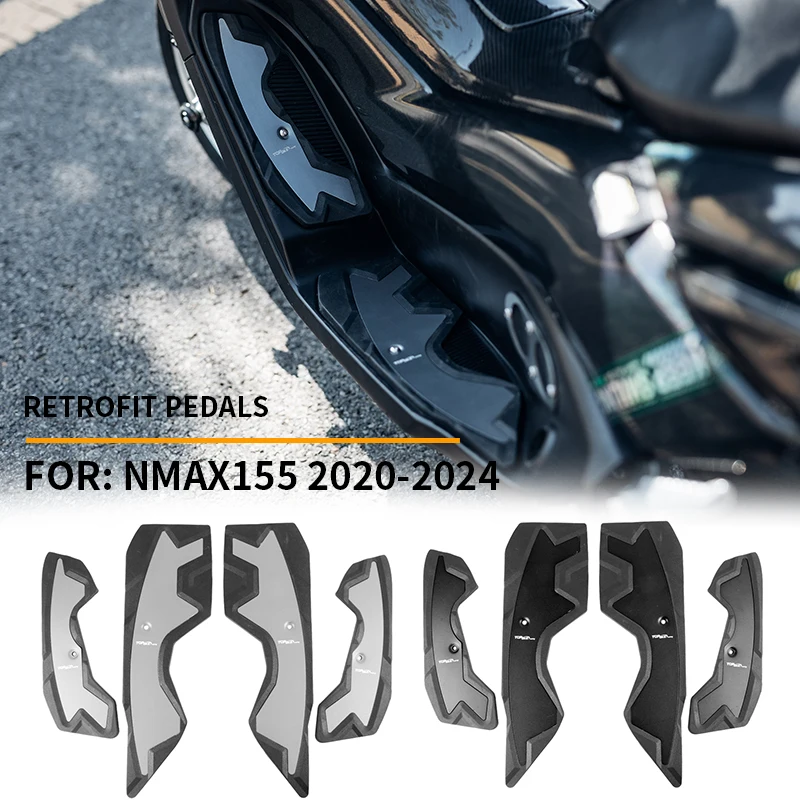 pedale-en-caoutchouc-pour-yamaha-nmax155-accessoires-de-moto-marches-de-pied-plaque-de-pied