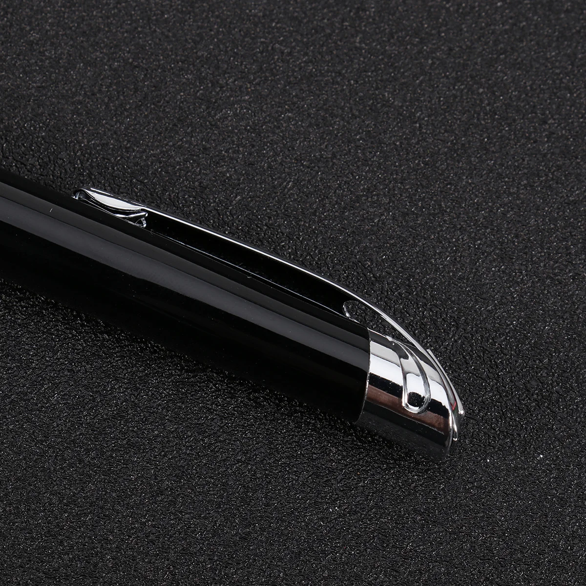 

LED Ball-Point Pen Aluminum Stylus Creative Multifunctional Black for Phone Computer Screen Writing Drawing Winter Use