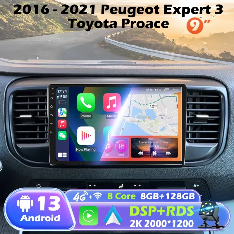 Newest 9" Multimedi…