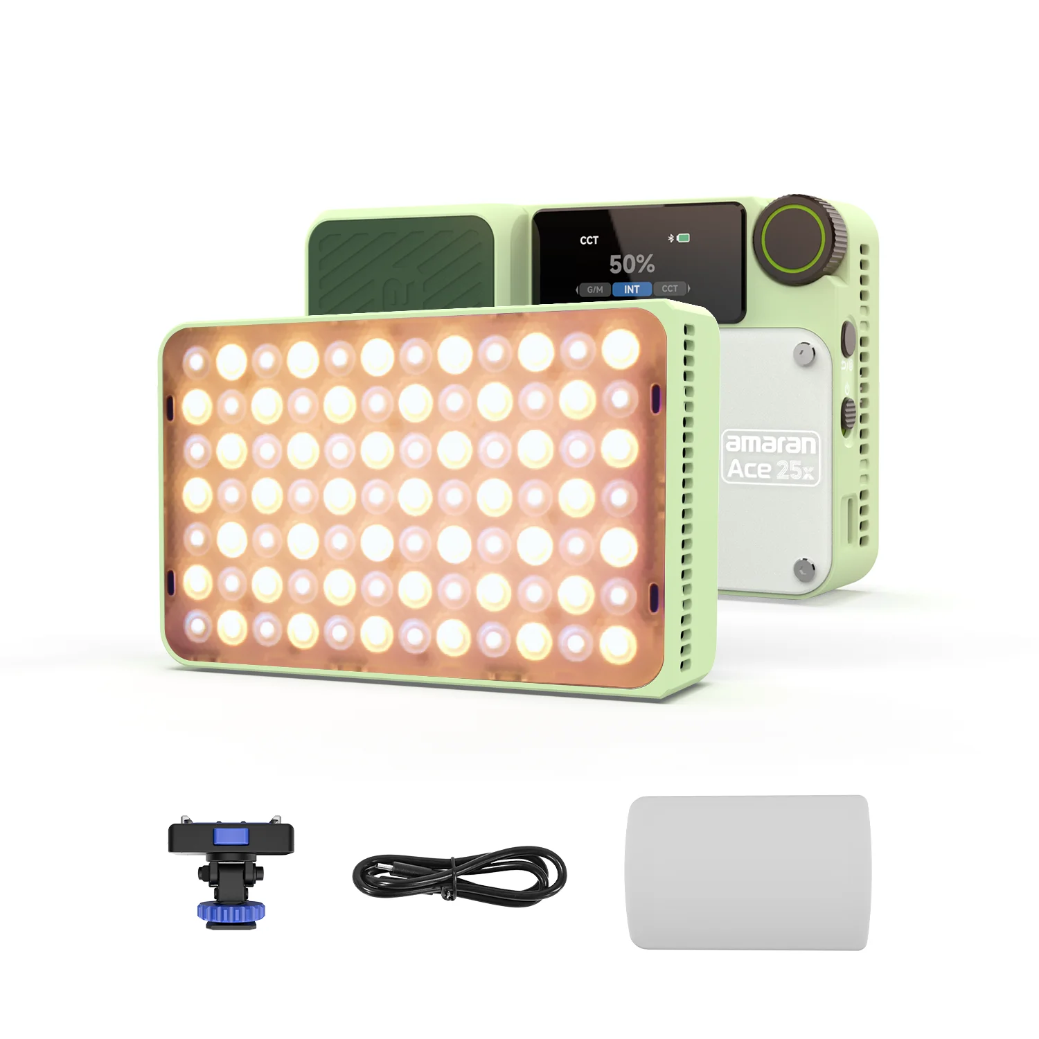 Aputure Ace 25x Bi-Color On-Camera Light 2700K-6500K