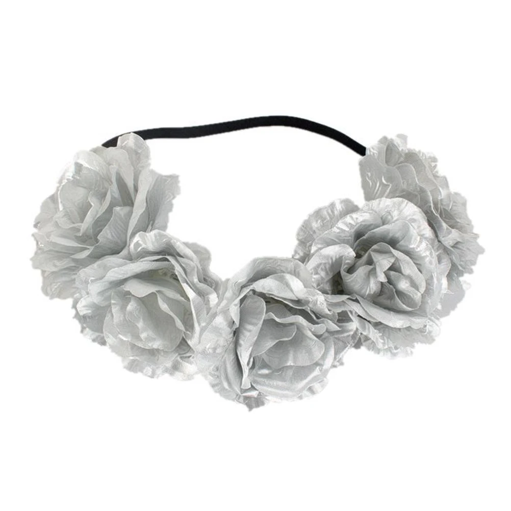 

Rose Headb s Wreath Hairb Party Headdress Performance Hoop Lightweight Premium Material Photo Props Bridesmaid Christmas