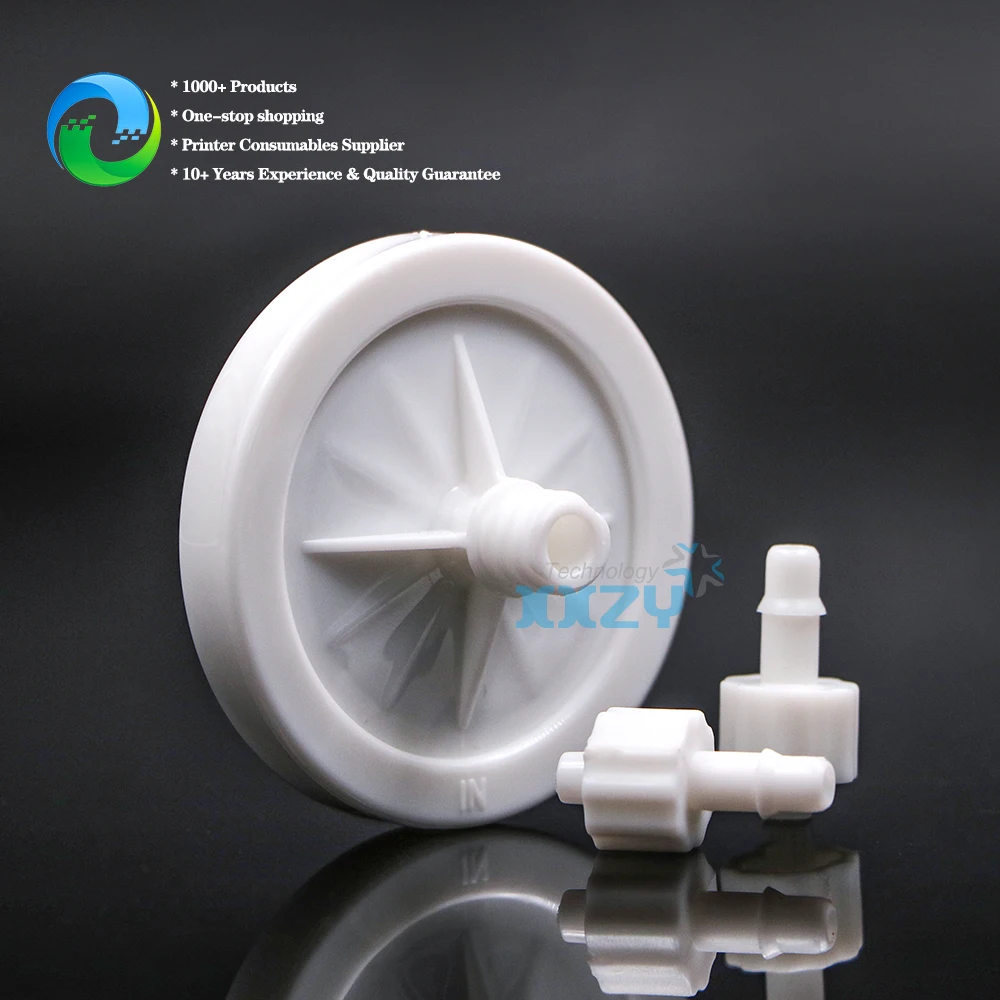 4 teile/los 10 Mikrometer Weiß Big Disc Filter für Flora Polaris Solvent Drucker Tinte Filter 10um