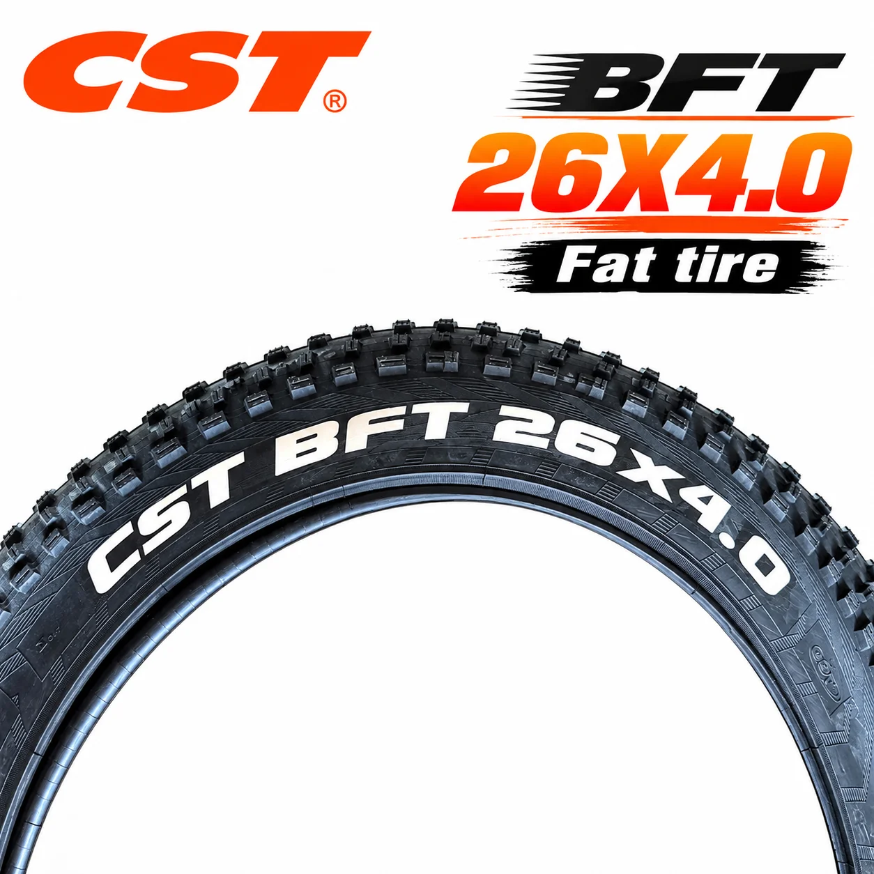 CST BFT 20 Zoll Fat Tire Schnee- und Strandfahrradreifen 20x4.0 Elektro-Snowmobile MTB Fahrrad Anti-Rutsch Fat Tire / Schlauch – Detail 5