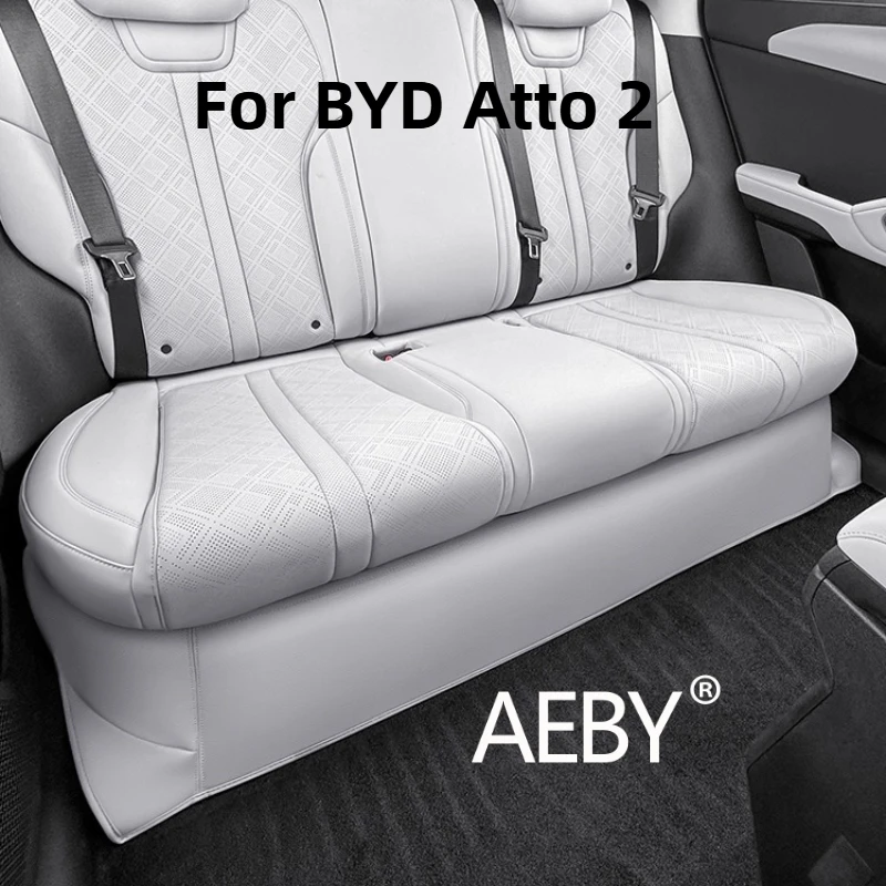 

AEBY For BYD Atto 2 Smart Driving Edition 2024-2025 Rear Foot Kick Protector Pad,Child Proof & Easy Clean Kick Mat,Anti-Scratch