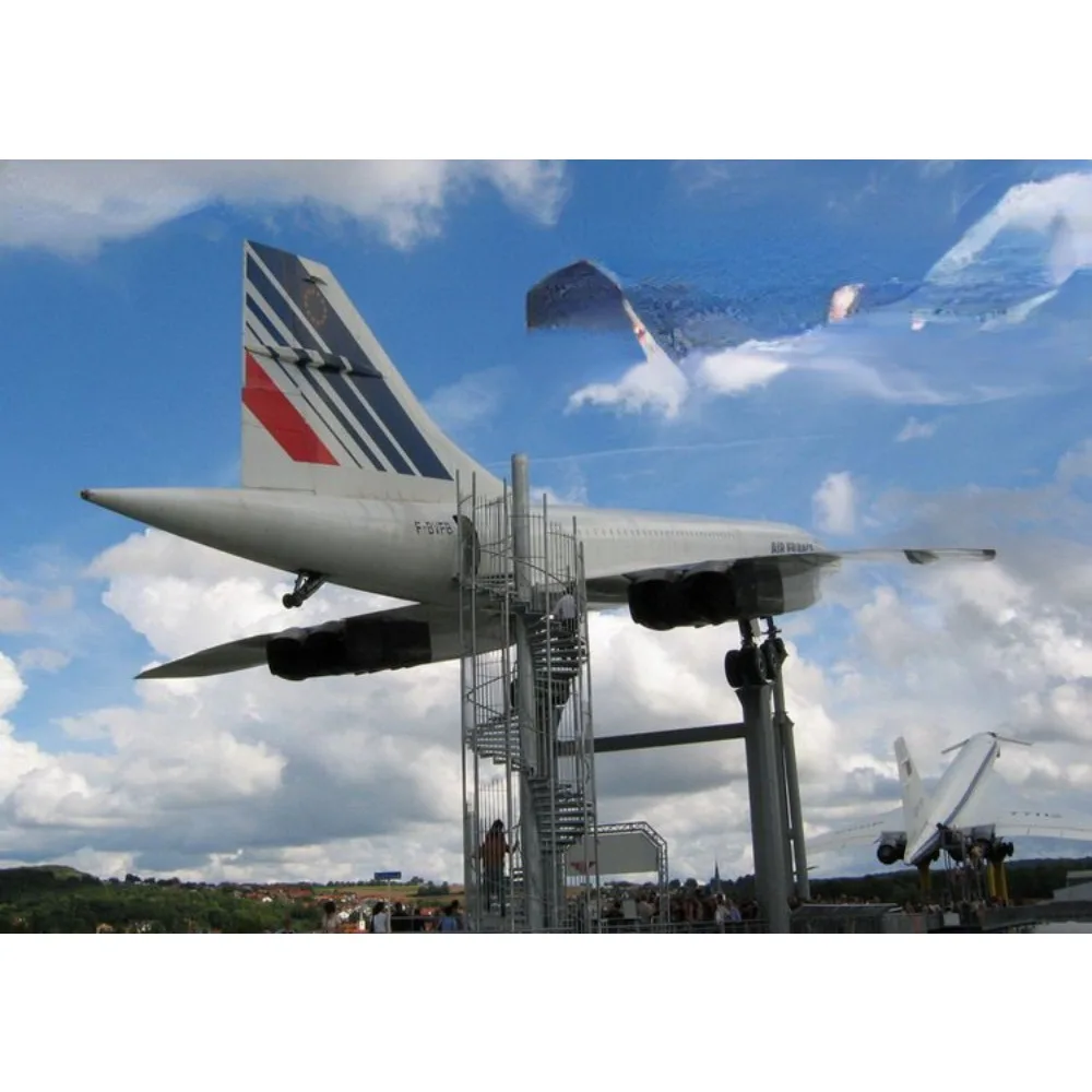 1:400 Air France Concorde simulazione modello di aeromobile aviazione civile Airliner lega prodotto finito