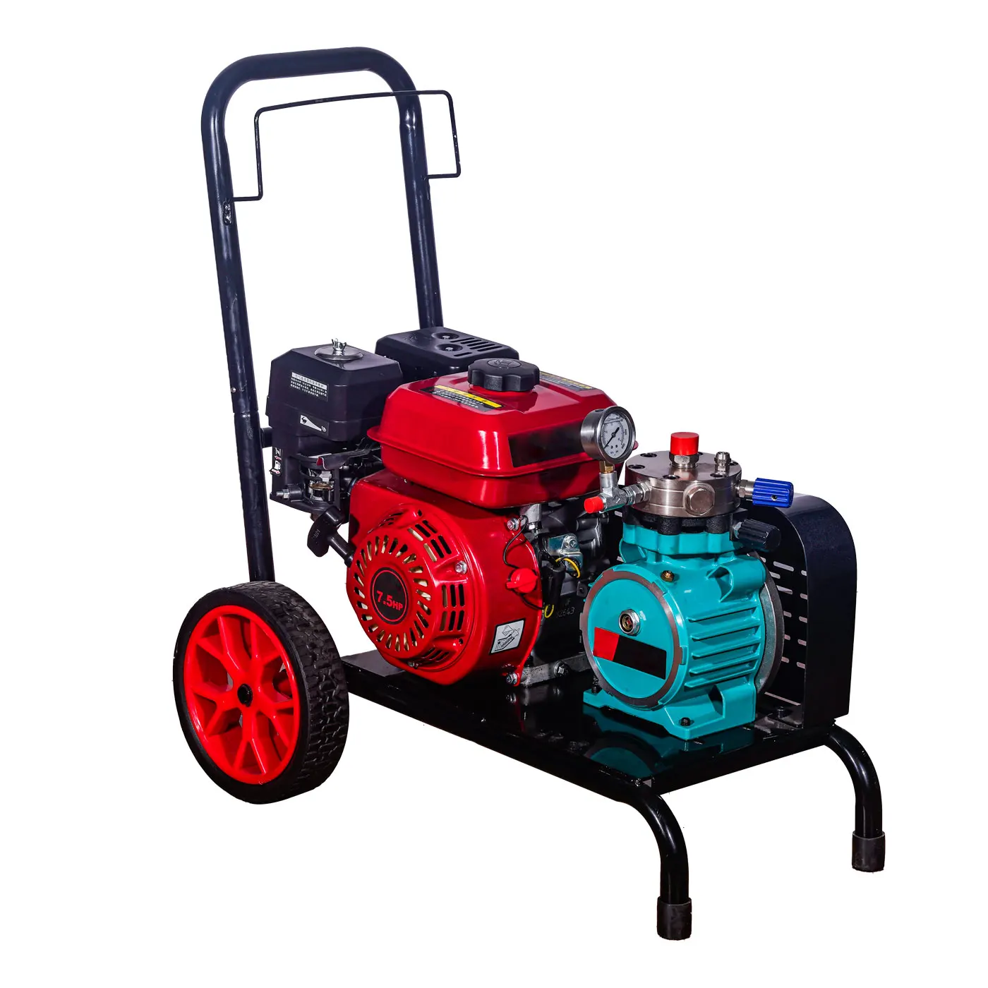 

High Pressure Airless Paint Sprayer Diesel Petrol Powered High Flow Painting Machine for Latex Paint Exterior Wall Coatings Home