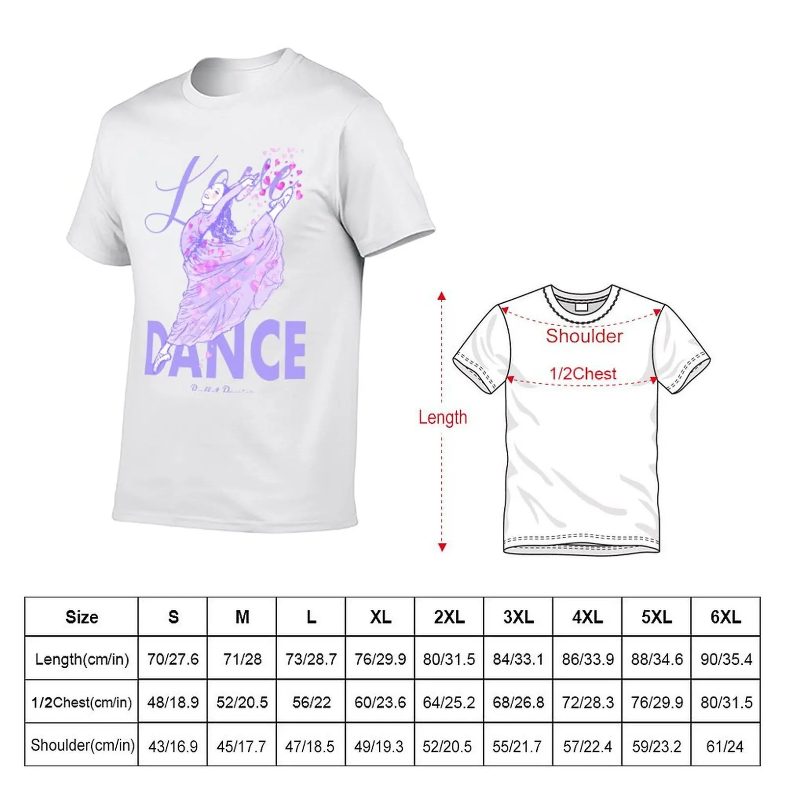 Love Dance Jump T-Shirt affliction shirts man t shirt T-shirt men