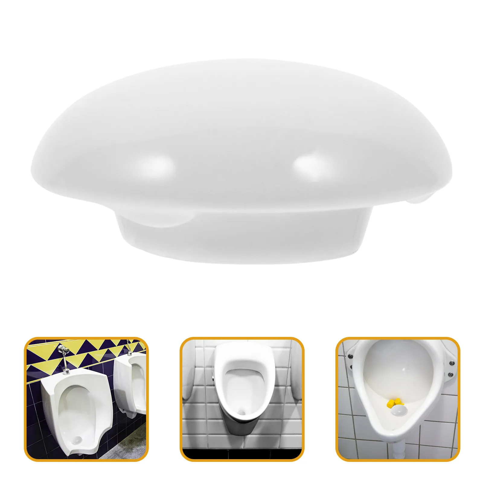 Urinal Strainer Stopper with Deodorizing Function, Ceramic Drain Cover for Bathroom Urinals, Splash Guard & Easy Cleaning