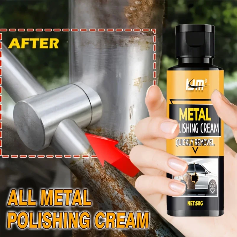 

Паста для полировки металла, ремонт ярких поверхностей автомобильных деталей, средство для удаления окисления колес, паста для очистки окисления хромированных деталей