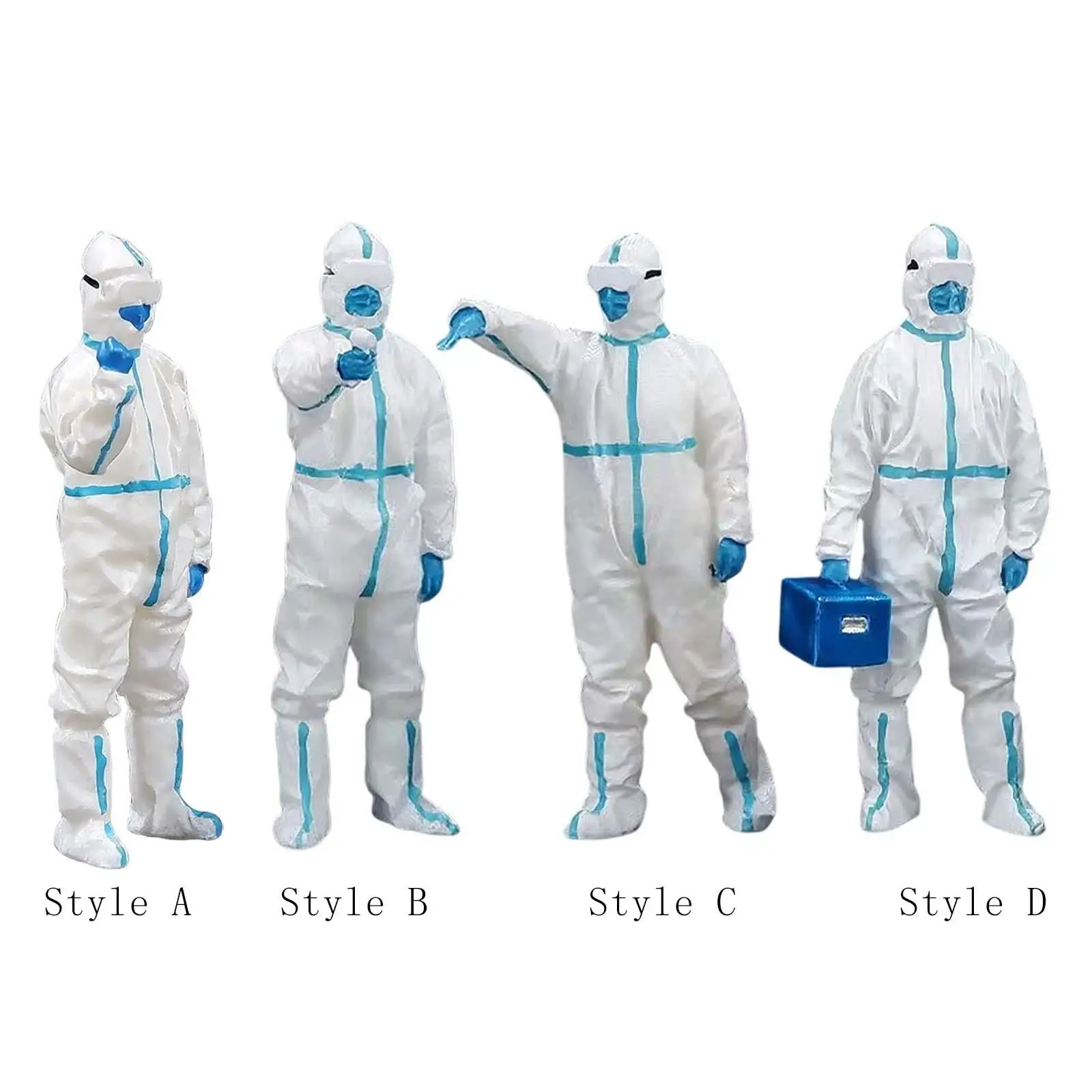 1/32 Dokter Figuur Miniatuur Mensen Model Hars Dokter Pop 1:32 Dokter Beeldje