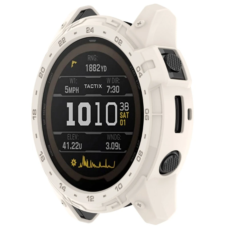 Protector Frame Cover for Enduro2/Tactix7 Watch Accessories Protective Shell Full Bumper Housing Anti-scratch Case