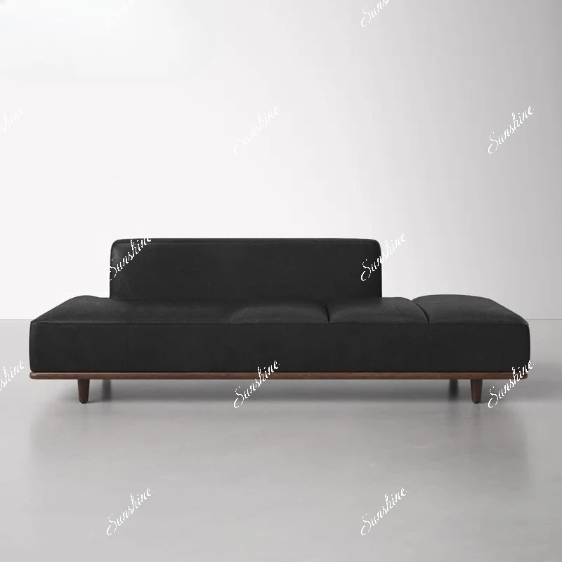 

Nordic light luxury simple leather princess chair modern creative balcony leisure lazy recliner