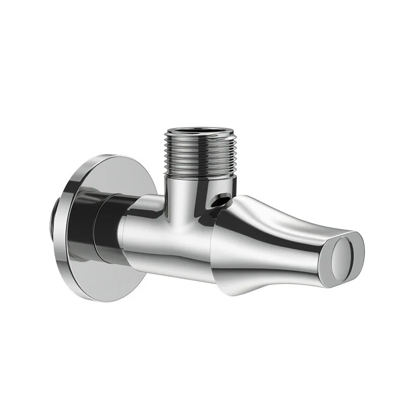 

Stainless Steel Triangle Valve Water Stop Valve Copper Core Bathroom Kitchen Toilet Sink Valve