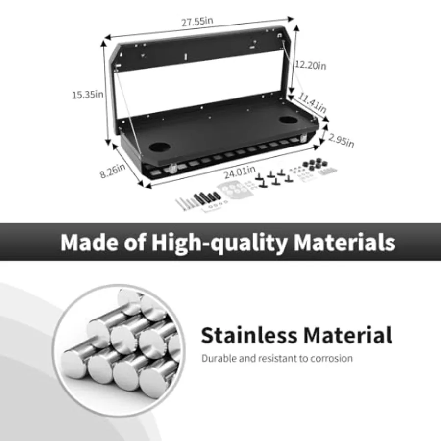 طاولة الباب الخلفي مناسبة لـ Wrangler 20072018 JK JKU 20182024 JL JLU رف تخزين خلفي قابل للطي رف تخزين لوحة مولي #2