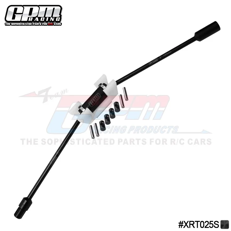

GPM Medium Carbon Steel Center Driveshaft Set For TRAXXAS 1/6 XRT 8S 7755