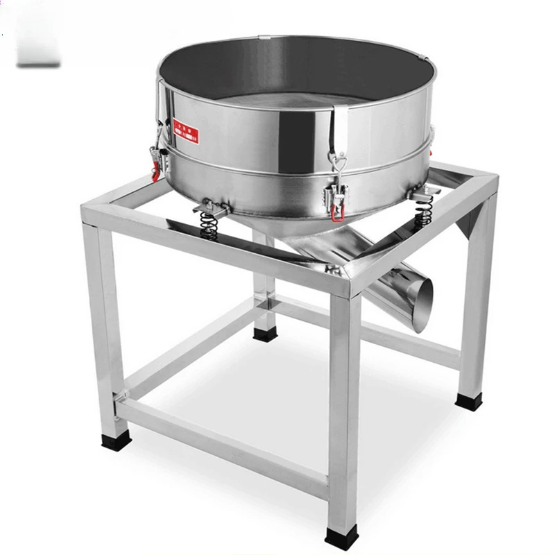 Vibrating screen, food vibrating screen, rotating electric screen, stainless steel, plastic powder, flour sieve machine